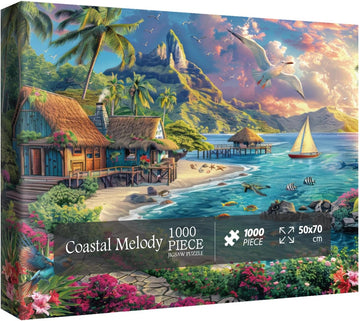 Puzzle melodia costiera puzzle 1000 pezzi